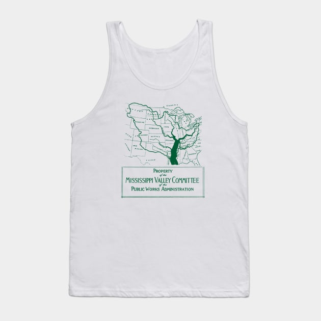 1933 Mississippi Valley Committee Tank Top by historicimage